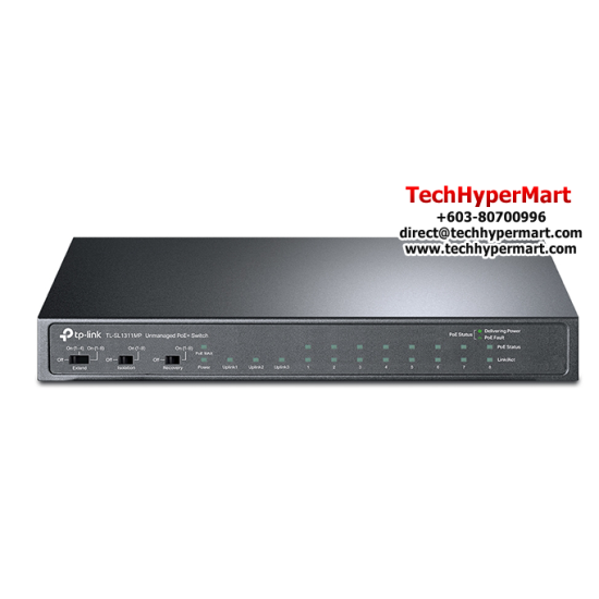 TP-Link TL-SL1311MP Switch (8-Port, 10/100Mbps) TP-Link TL-SL1311MP Switch (8-Port, 10/100Mbps)