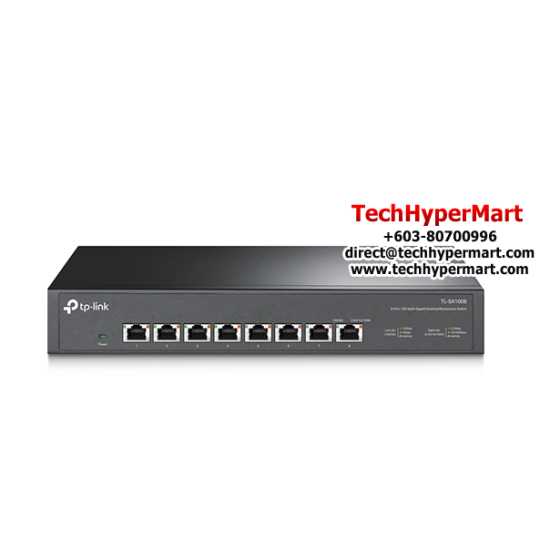 TP-Link TL-SX1008 Switch (8-Port, 8× 10G RJ45 Port) TP-Link TL-SX1008 Switch (8-Port, 8× 10G RJ45 Port)