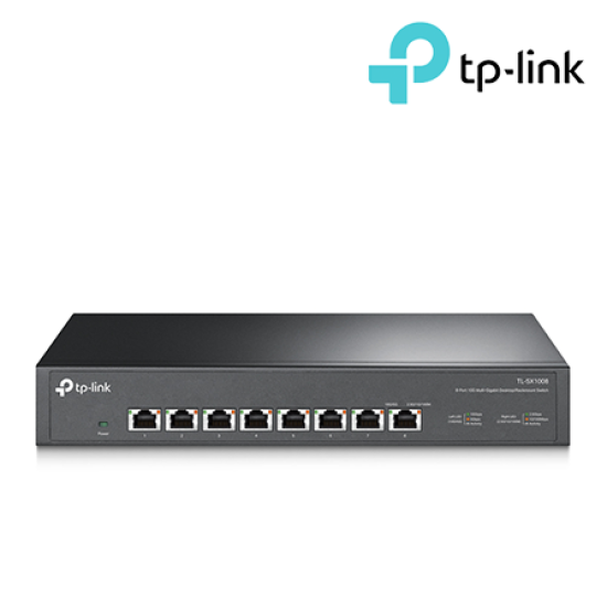 TP-Link TL-SX1008 Switch (8-Port, 8× 10G RJ45 Port)