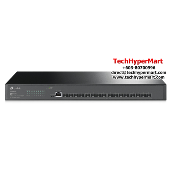 TP-Link TL-SX3016F Switch (16-Port, 16× 10GE SFP+) TP-Link TL-SX3016F Switch (16-Port, 16× 10GE SFP+)