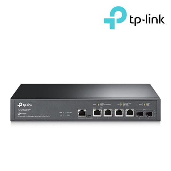 TP-Link TL-SX3206HPP Switch (4-Port, 4× 100/1000/2500/5000/10000 Mbps) TP-Link TL-SX3206HPP Switch (4-Port, 4× 100/1000/2500/5000/10000 Mbps)
