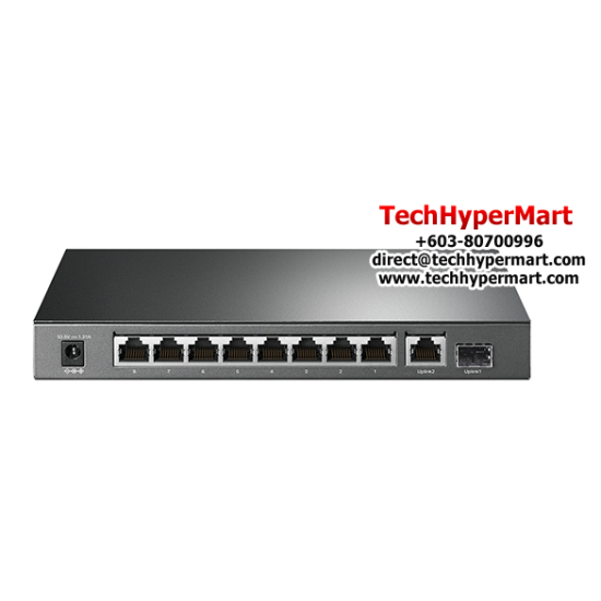 TP-Link Tl-SG1210P Unmanaged POE Switch (10-Port, 8 PoE+ 10/100/1000Mbps)