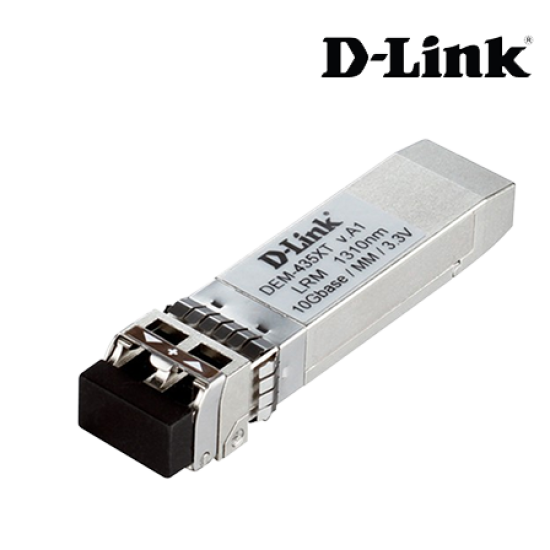 D-Link DEM-435XT Module (10Base-T SFP, Convert an SFP Fiber, Hot Pluggable, 10 Mbps)