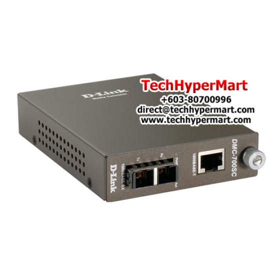 D-Link DMC-700SC Media Convertors (1000Base-TX (UTP) to 1000Base-SX, Multi-mode fiber) D-Link DMC-700SC Media Convertors (1000Base-TX (UTP) to 1000Base-SX, Multi-mode fiber)
