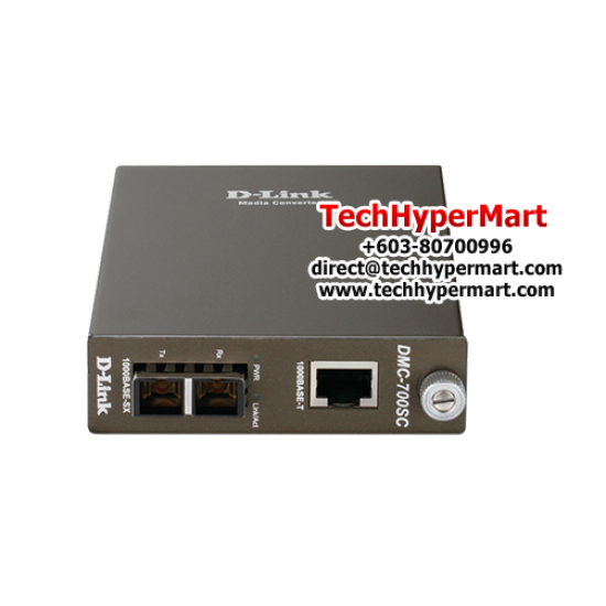D-Link DMC-700SC Media Convertors (1000Base-TX (UTP) to 1000Base-SX, Multi-mode fiber) D-Link DMC-700SC Media Convertors (1000Base-TX (UTP) to 1000Base-SX, Multi-mode fiber)