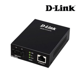D-Link DMC-F60SC Media Convertors (One 10/100Base-TX port, Multi-mode Fiber, Gigabit Ethernet)