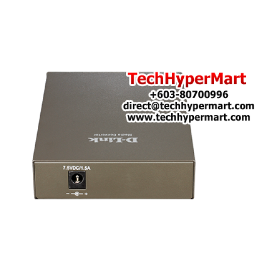 D-Link DMC-515SC Media Convertors (10/100Base-TX (UTP) to 100Base-FX, Single-mode fiber)