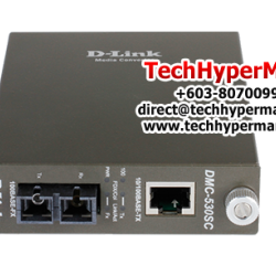 D-Link DMC-530SC Media Convertors (10/100Base-TX (UTP) to 100Base-FX, Single-mode fiber)
