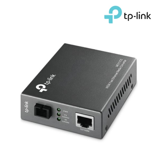 TP-Link MC111CS WDM Media Convertors（10/100Mbps, Single-mode Fiber, Fast Ethernet, Full-Duplex）