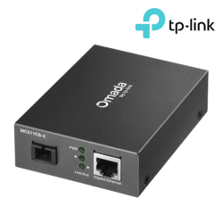 TP-Link MC211CS-2 Media Convertors  (1 10/100/1000Mbps, Multi-mode Fiber, Gigabit Ethernet, Full-Duplex)
