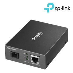 TP-Link MC211CS-20 Media Convertors  (1 10/100/1000Mbps, Multi-mode Fiber, Gigabit Ethernet, Full-Duplex)