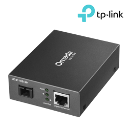 TP-Link MC212CS-20 Media Convertors  (1 10/100/1000Mbps, Multi-mode Fiber, Gigabit Ethernet, Full-Duplex)
