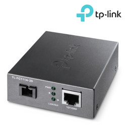TP-Link TL-FC111B-20 Media Convertors (10/100 Mbps, Bi-Directional Fiber Converter, 1× 100Mbps SC Port)