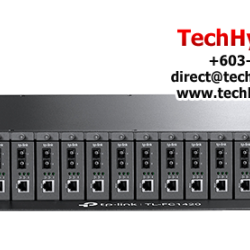 TP-Link TL-FC1420 Media Convertors (14 Slot, Rackmount, 100-240VAC, 50/60Hz, 14× 5VDC/0.6A)