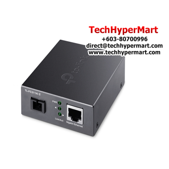 TP-Link TL-FC311A-2 Media Convertors (10/100/1000 Mbps, Bi-Directional, Fast Ethernet)