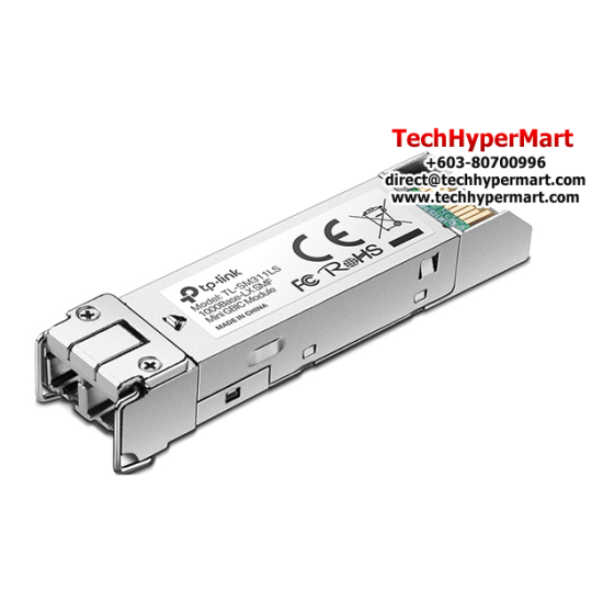 TP-Link TL-SM311LS Module (Single-mode, 1.25Gbps, Gigabit SFP, FCC, CE) TP-Link TL-SM311LS Module (Single-mode, 1.25Gbps, Gigabit SFP, FCC, CE)