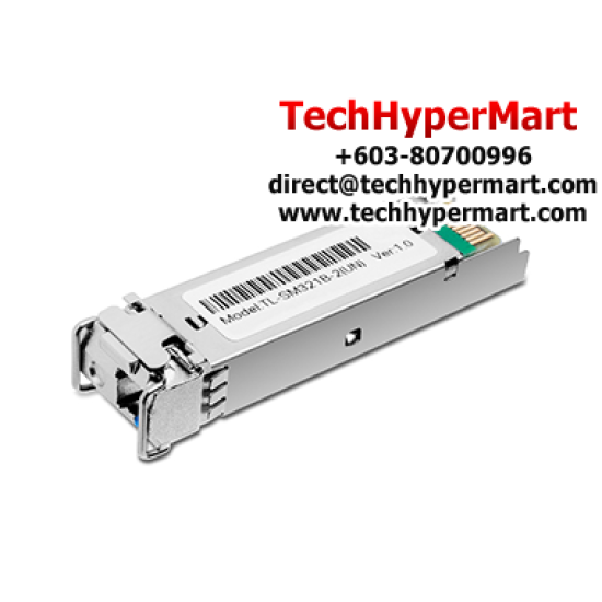 TP-Link TL-SM321B-2 Module (IEEE 802.3ae, TCP/IP, Single-Mode Fiber, 1.25Gbps)