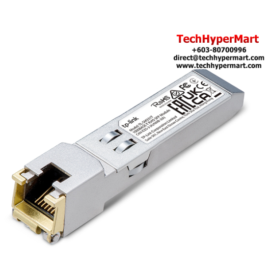 TP-Link TL-SM331T Module (1× 1000 Mbps RJ45 Port, 1.25 Gbps, 3.3V, FCC, CE)