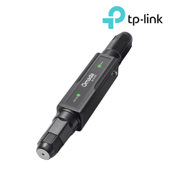 TP-Link POE20E-Outdoor POE Adapter (1× 10/100/1000 Mbps, 2 Gigabit ports, Plug & Play)
