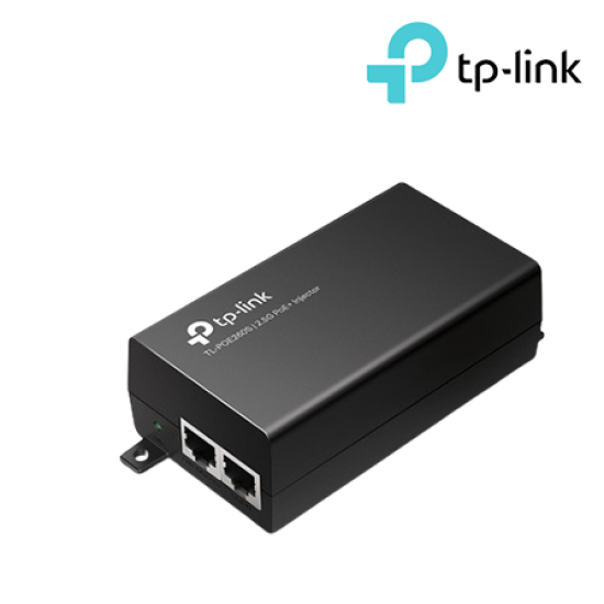 TP-Link POE260S POE Adapter (1× 10 Gbps, 2 Gigabit ports, Plug & Play)