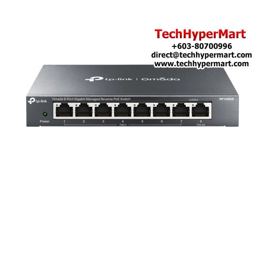 TP-Link RP108GE POE Adapter (10/100/1000Mbps, 2 Gigabit ports, Plug & Play) TP-Link RP108GE POE Adapter (10/100/1000Mbps, 2 Gigabit ports, Plug & Play)