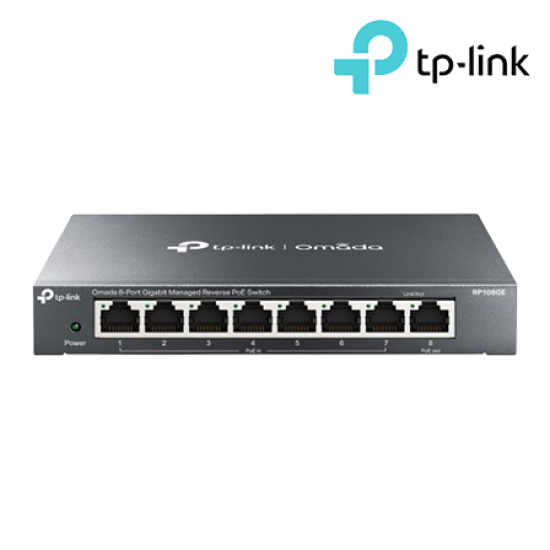 TP-Link RP108GE POE Adapter (10/100/1000Mbps, 2 Gigabit ports, Plug & Play) TP-Link RP108GE POE Adapter (10/100/1000Mbps, 2 Gigabit ports, Plug & Play)