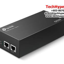 TP-Link TL-POE170S POE Adapter (1 10/100/1000Mbps, 2 Gigabit ports, Plug & Play)