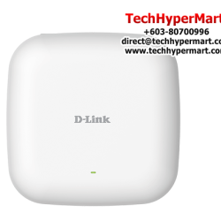 D-Link DAP-X2810 Wireless Access Point (1800Mbps Wireless AX, 802.11ax Wi-Fi 6, Embedded omni-directional antennas)