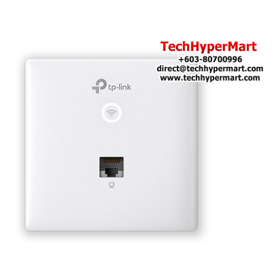 TP-Link EAP230-WALL Access Point (1200Mbps Wireless AC, 2 Dual-Band Antennas, 2.4 GHz and 5 GHz) TP-Link EAP230-WALL Access Point (1200Mbps Wireless AC, 2 Dual-Band Antennas, 2.4 GHz and 5 GHz)