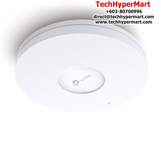 TP-Link EAP620 HD Access Point (1800Mbps Wireless AX, Internal Omni, 2.4 GHz and 5 GHz)