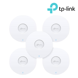 TP-Link EAP653 (5-Pack) Access Point (3000Mbps Wireless AX, 2 Internal Antennas, 2.4 GHz and 5 GHz)