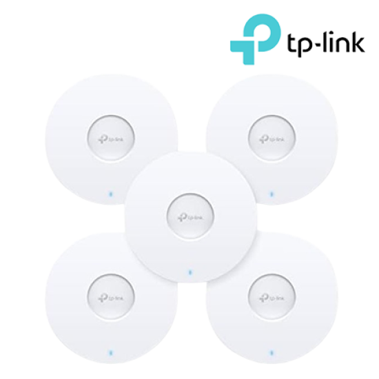 TP-Link EAP653 (5-Pack) Access Point (3000Mbps Wireless AX, 2 Internal Antennas, 2.4 GHz and 5 GHz) TP-Link EAP653 (5-Pack) Access Point (3000Mbps Wireless AX, 2 Internal Antennas, 2.4 GHz and 5 GHz)