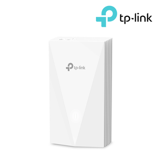 TP-Link EAP655-WALL Access Point (1800Mbps Wireless AX, 2 Internal Antennas, 2.4 GHz and 5 GHz)