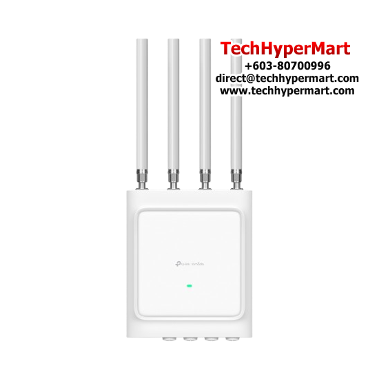 TP-Link EAP668-Outdoor HD Access Point (2402Mbps Wireless AX, 4 Internal Antennas, 2.4 GHz and 5 GHz)