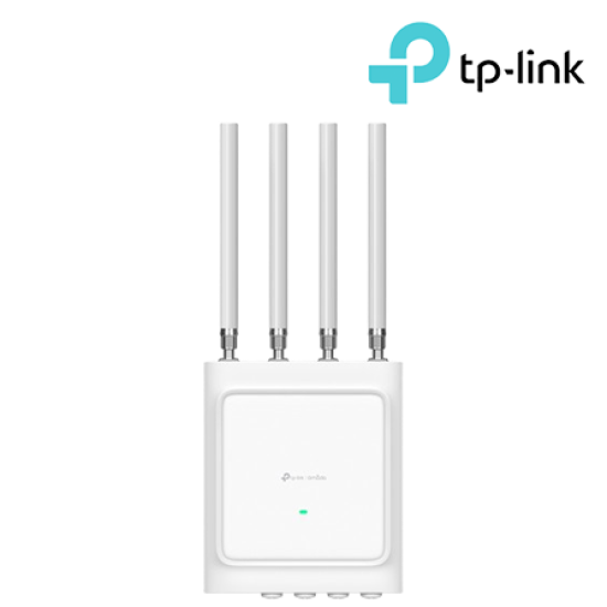 TP-Link EAP668-Outdoor HD Access Point (2402Mbps Wireless AX, 4 Internal Antennas, 2.4 GHz and 5 GHz)