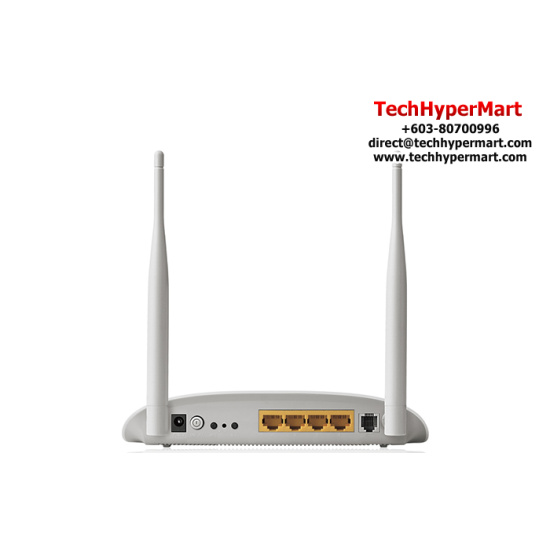 TP-Link TD-W8961N Wireless Modem Router (300Mbps Wireless N ADSL2+, 4 RJ45 Ports, 1 RJ11 Port) TP-Link TD-W8961N Wireless Modem Router (300Mbps Wireless N ADSL2+, 4 RJ45 Ports, 1 RJ11 Port)