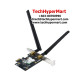 Asus PCE-AX3000 PCIE Adapter (800Mbps Wireless AX, PCI Express, 2.4 GHz / 5 GHz) Asus PCE-AX3000 PCIE Adapter (800Mbps Wireless AX, PCI Express, 2.4 GHz / 5 GHz)