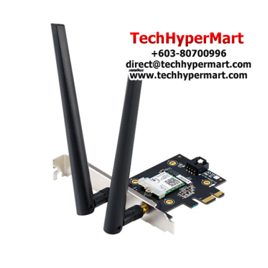 Asus PCE-AX3000 PCIE Adapter (800Mbps Wireless AX, PCI Express, 2.4 GHz / 5 GHz) Asus PCE-AX3000 PCIE Adapter (800Mbps Wireless AX, PCI Express, 2.4 GHz / 5 GHz)