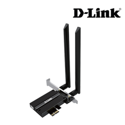 D-Link DWA-X562 Wireless PCI Adapter (1800Mbps Wireless AX, Two 5 dBi detachable antennas, Bluetooth 5.2)