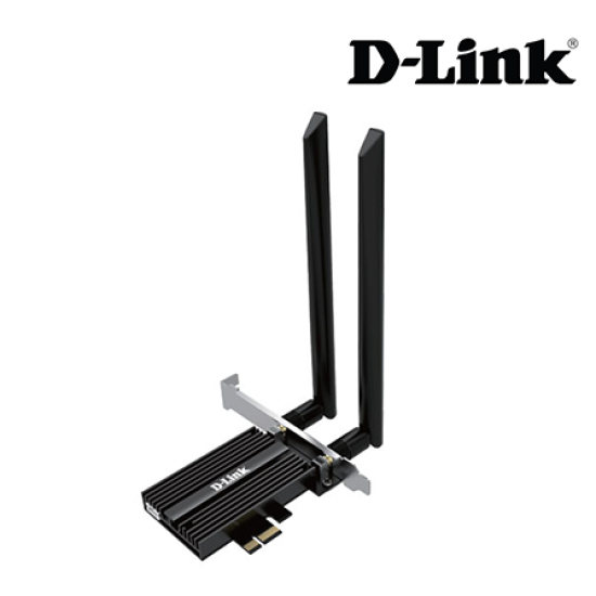 D-Link DWA-X562 Wireless PCI Adapter (1800Mbps Wireless AX, Two 5 dBi detachable antennas, Bluetooth 5.2) D-Link DWA-X562 Wireless PCI Adapter (1800Mbps Wireless AX, Two 5 dBi detachable antennas, Bluetooth 5.2)