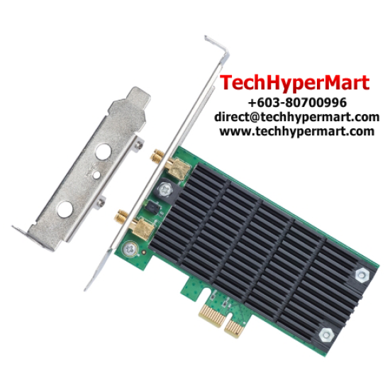 TP-Link Archer T4E PCIE Adapter (1200Mbps Wireless AC, PCI Express, 2 Antennas, 2.4GHz)