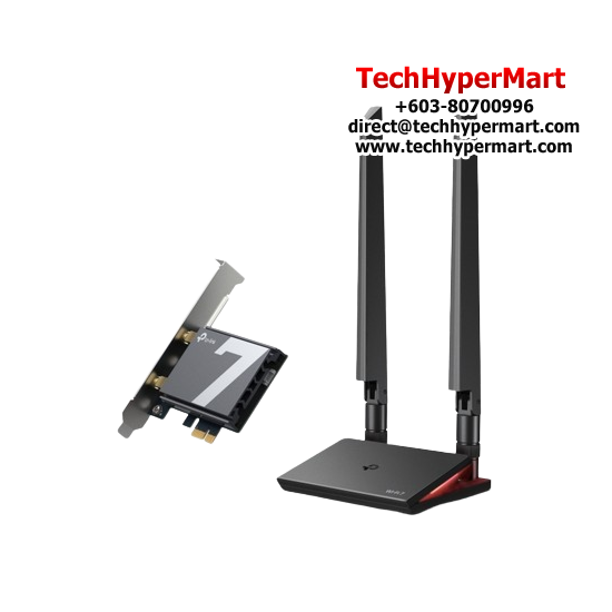 TP-Link Archer TBE550E PCIE Adapter (Tri Band, PCI Express, 5760 Mbps) TP-Link Archer TBE550E PCIE Adapter (Tri Band, PCI Express, 5760 Mbps)