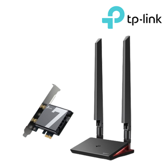 TP-Link Archer TBE550E PCIE Adapter (Tri Band, PCI Express, 5760 Mbps) TP-Link Archer TBE550E PCIE Adapter (Tri Band, PCI Express, 5760 Mbps)