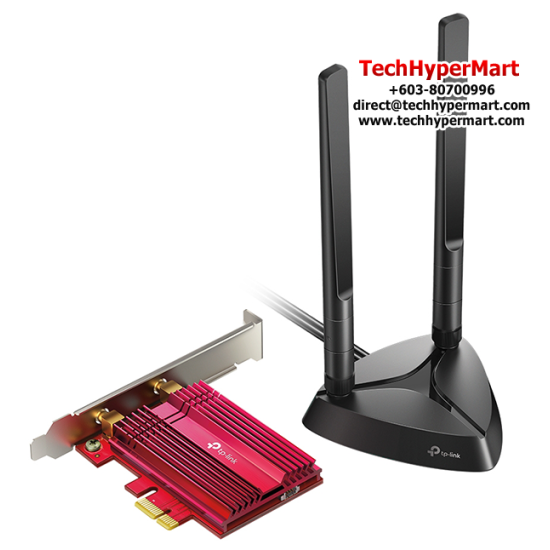 TP-Link Archer TX3000E PCIE Adapter (3000Mbps Wireless AX, PCI Express, High Gain Antennas, 2.4-5GHz)