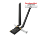 TP-Link Archer TXE72E PCIE Adapter (AX5400 Tri Band, PCI Express, 2402 Mbps)