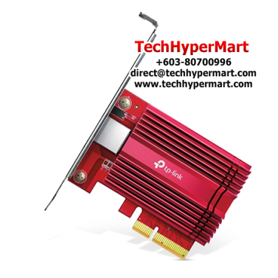 TP-Link TX401 PCIE Adapter (AC100 Dual Band, PCI Express, 10 Gbps) TP-Link TX401 PCIE Adapter (AC100 Dual Band, PCI Express, 10 Gbps)