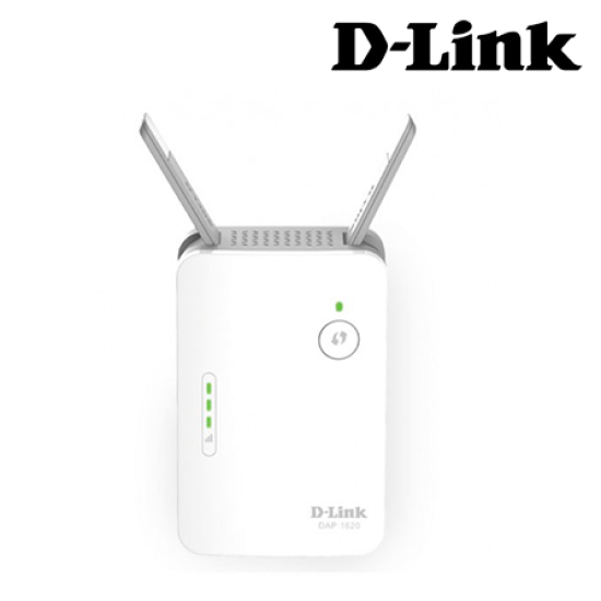 D-Link DAP-1620 Range Extender (1200Mbps Wireless AC, 2 ex antennas, 10/100/1000)