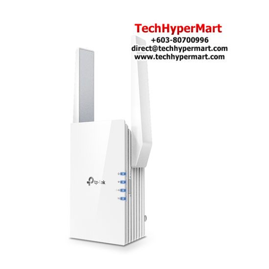 TP-Link RE505X Wireless Range Extender (1500Mbps Wireless AX, 2 x external, 2.4Ghz)