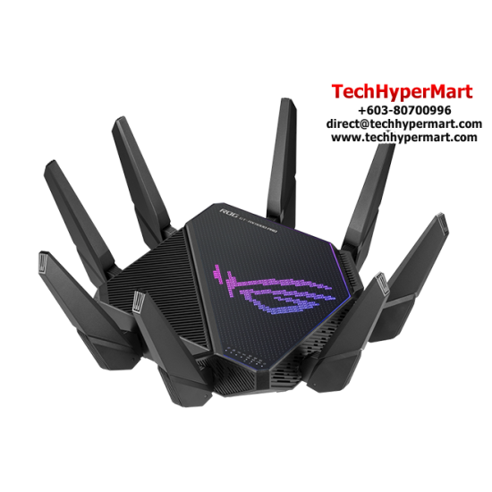 Asus GT-AX11000 Pro Gaming Router (11000Mbps Wireless AX, External antenna x 8, 2.0 GHz quad-core)