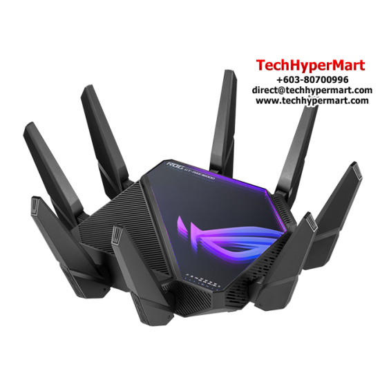 Asus GT-AXE16000 Gaming Router (16000Mbps Wireless AX, External antenna x 8, 2.0 GHz quad-core) Asus GT-AXE16000 Gaming Router (16000Mbps Wireless AX, External antenna x 8, 2.0 GHz quad-core)